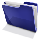 Folder Blue 2 Icon